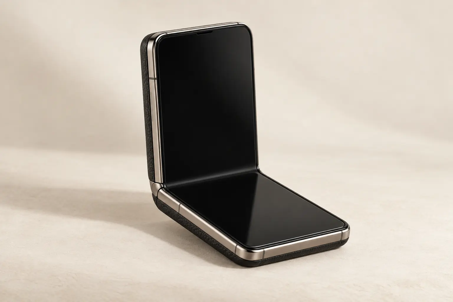 Ilustración de IA de VERTU Quantum Flip Calfskin