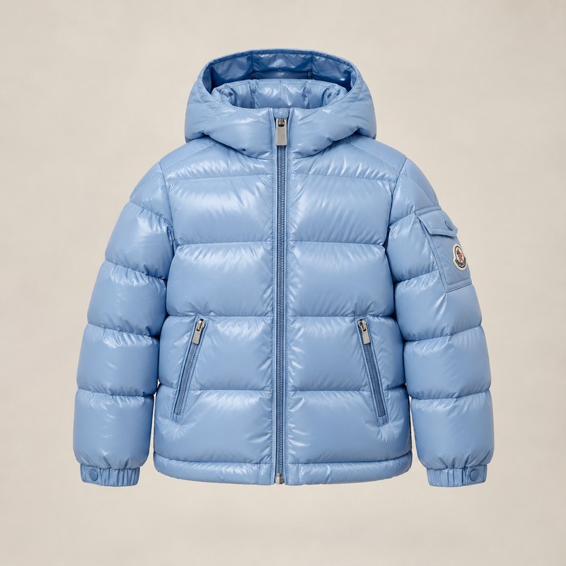 Moncler — New Moncler Maya Hooded Down Jacket — KI-generierte Illustration