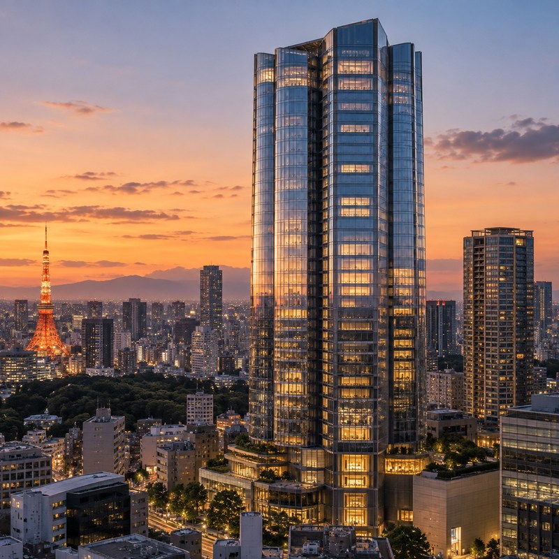 Aman — Aman Residences, Tokyo — AI 生成的插图