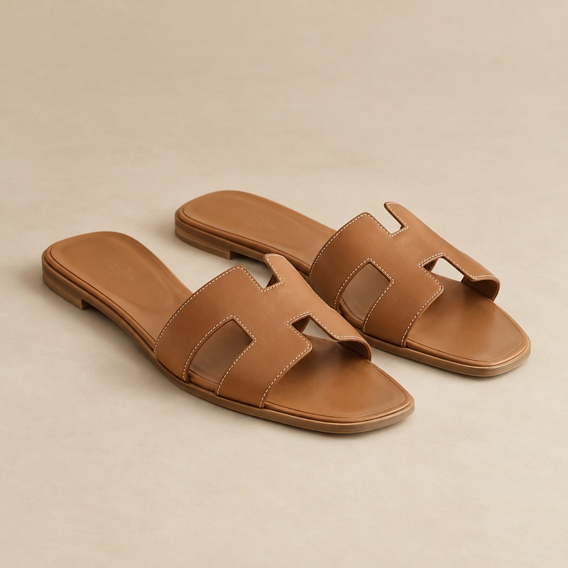 Hermès — Oran sandal — AI 生成的插图